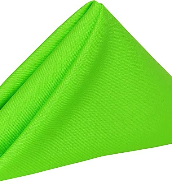 Servilleta de color neón